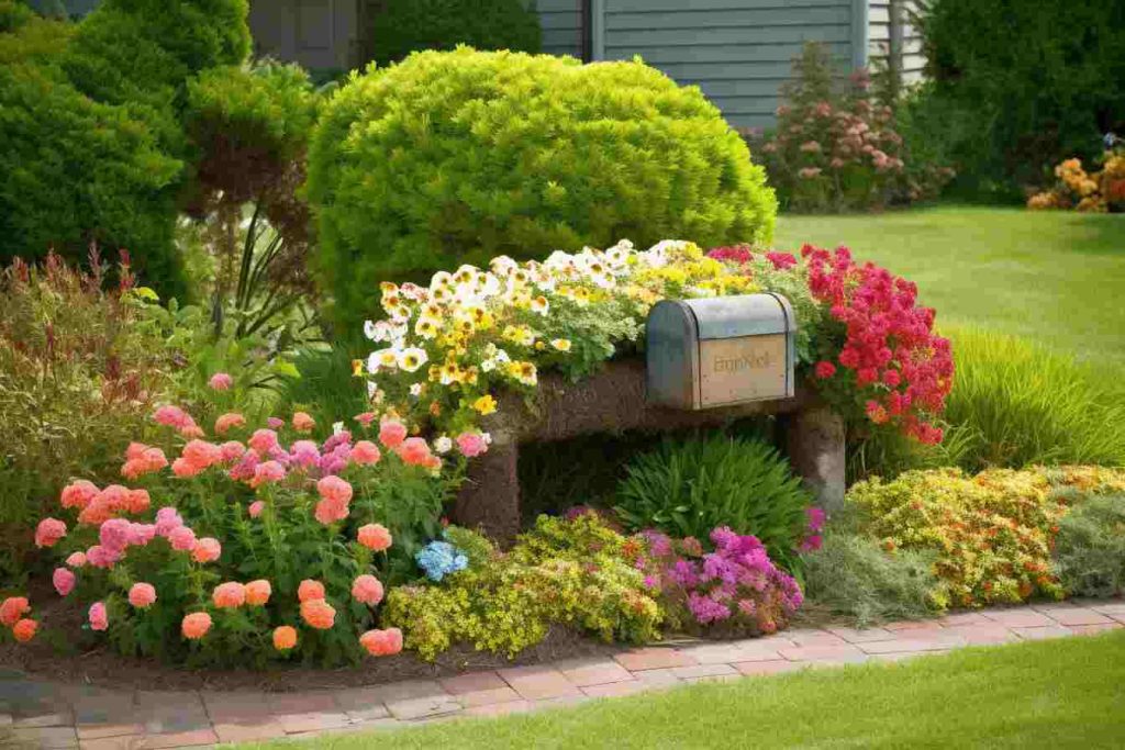 10 Flower Bed Around Mailbox Ideas You Need to Try Foliage Friend