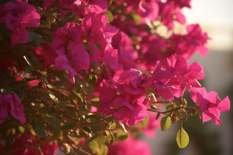 Flowers That Run On A Vine