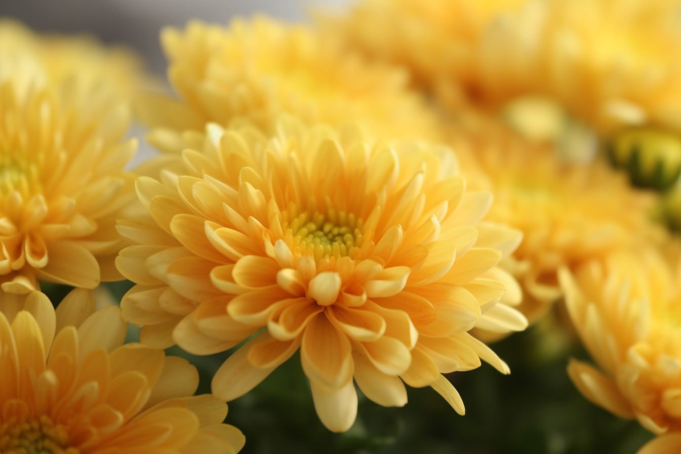 Chrysanthemum Flowers 