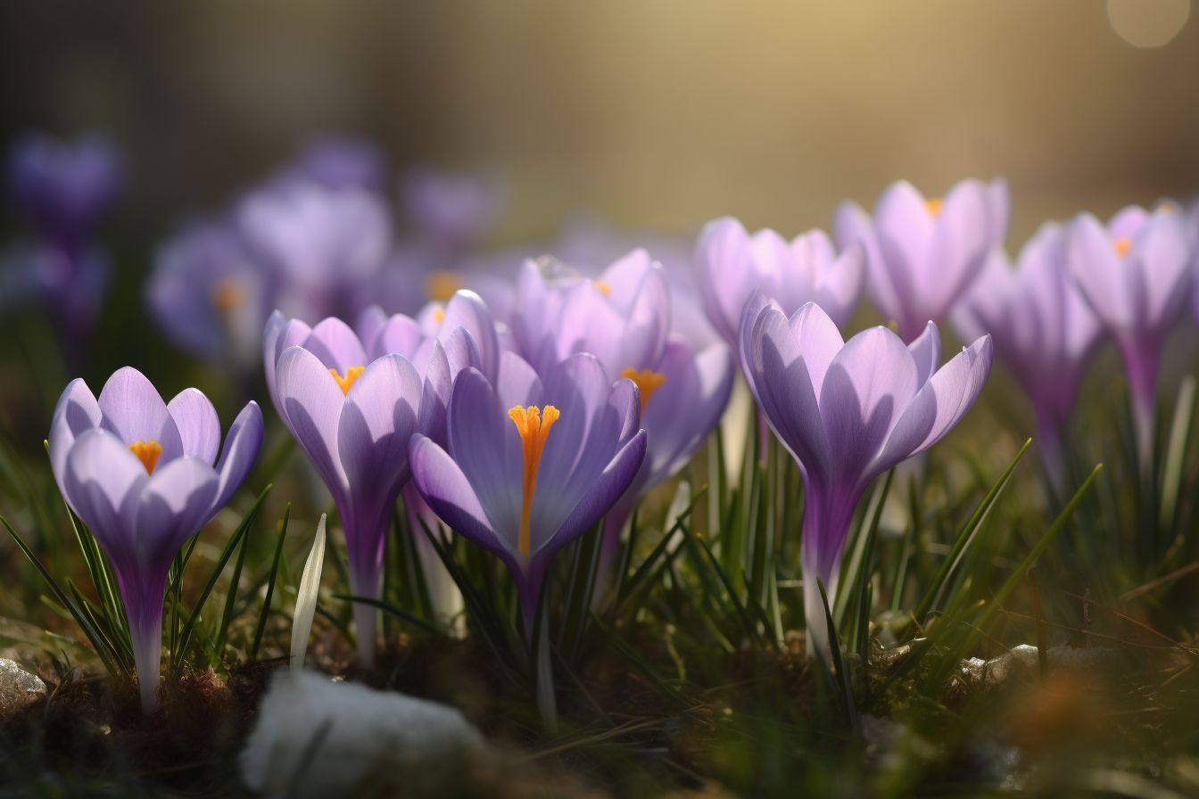 Crocus Flowers 