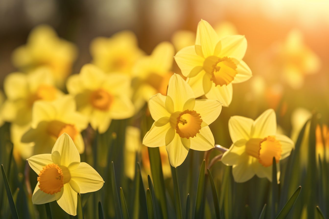 Daffodils Flowers 