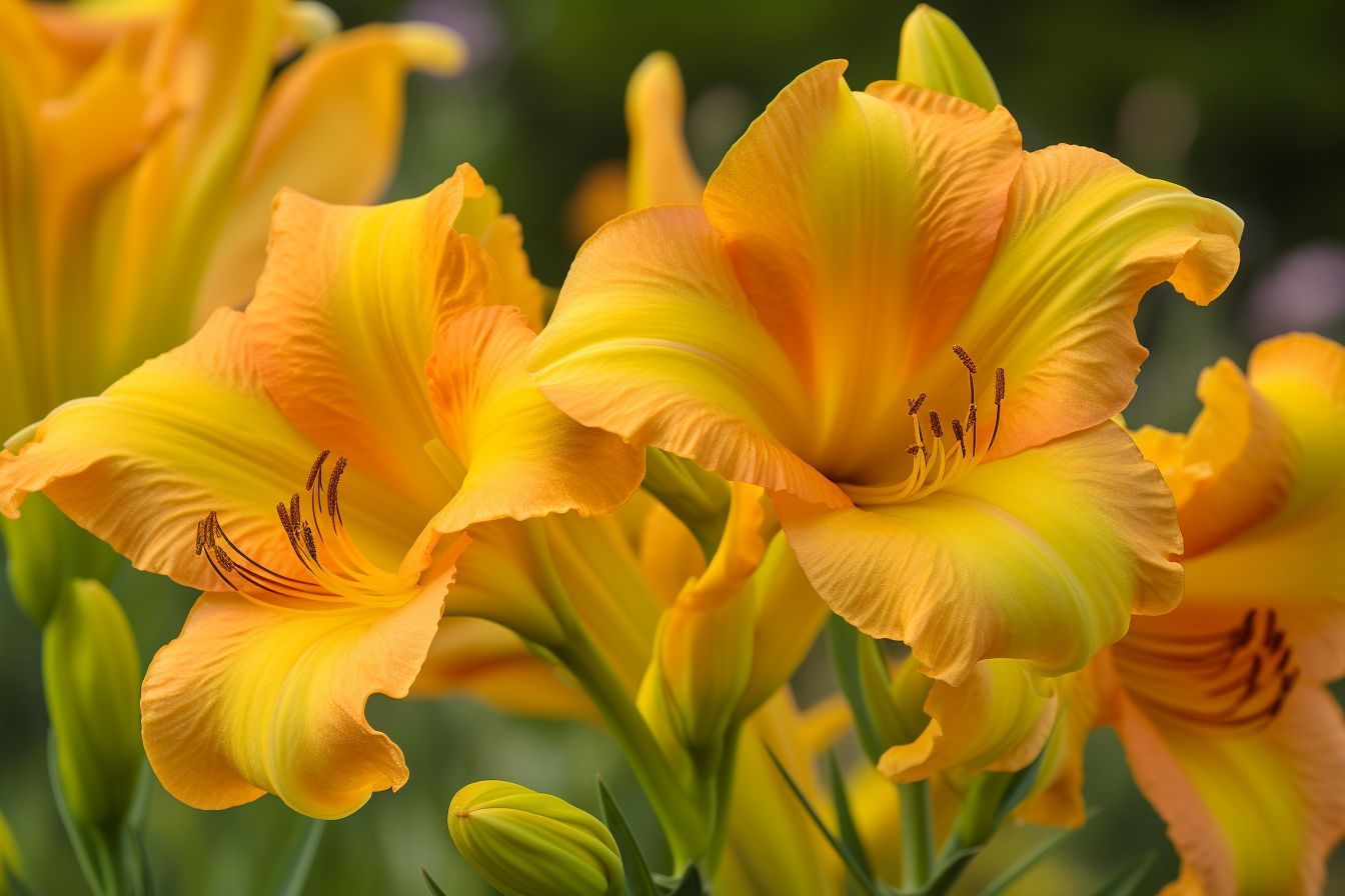 Daylily Flowers 