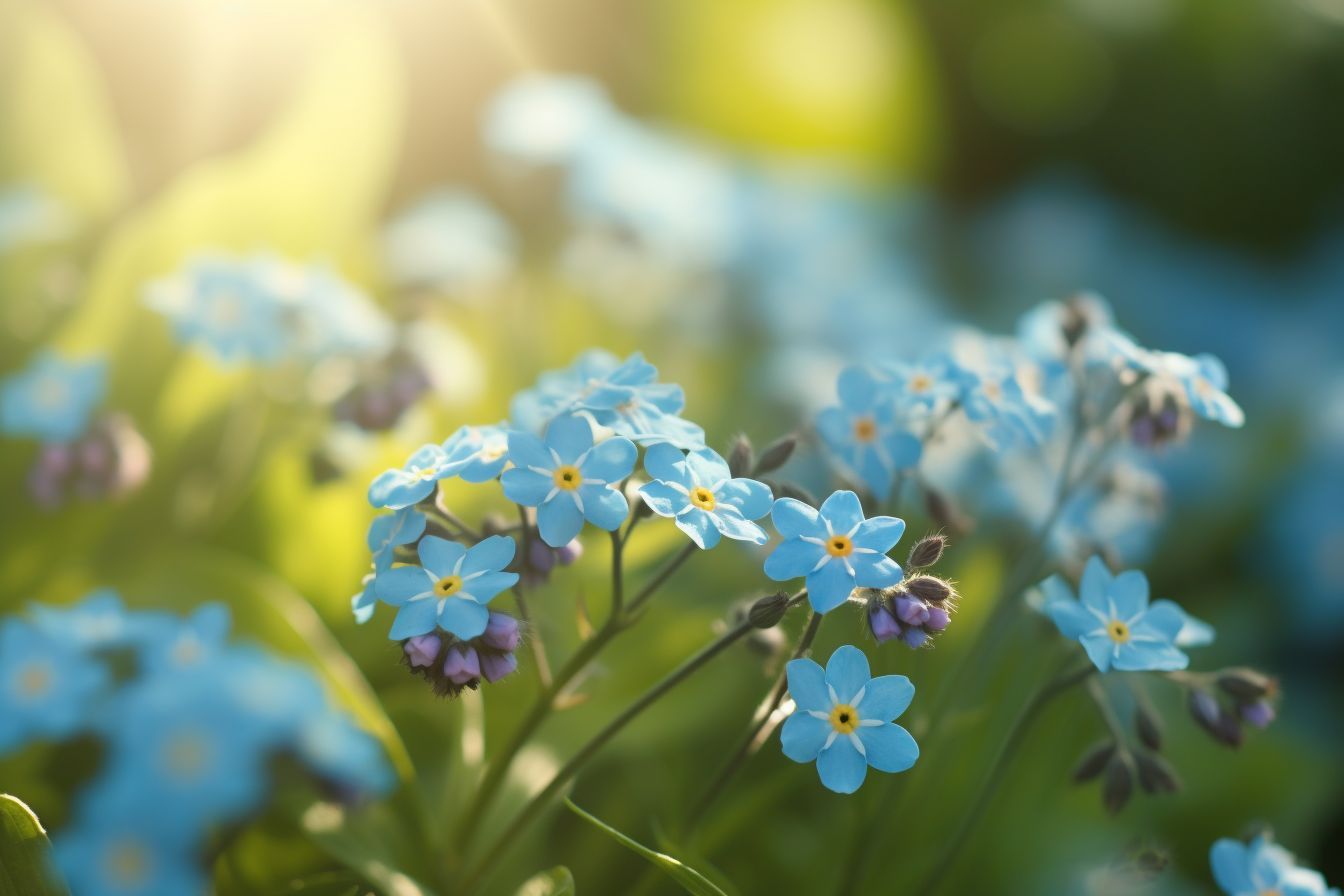 Forget Me Not Flowers 