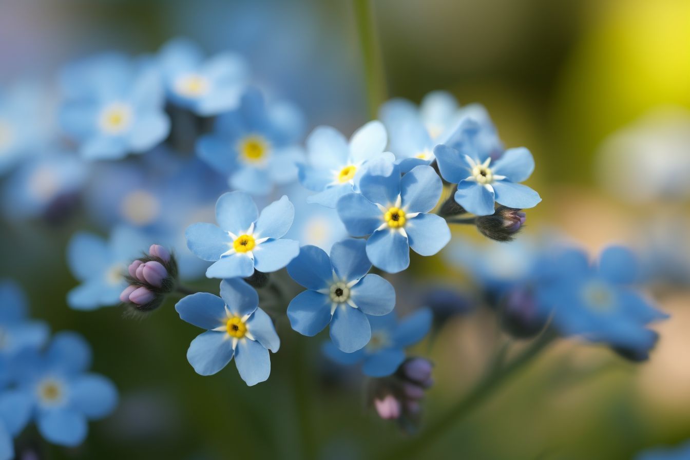 Forget Me Not Flowers 