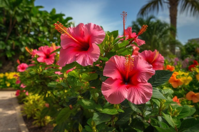 Hibiscus Flower Meaning, Symbolism & Spiritual Significance Foliage