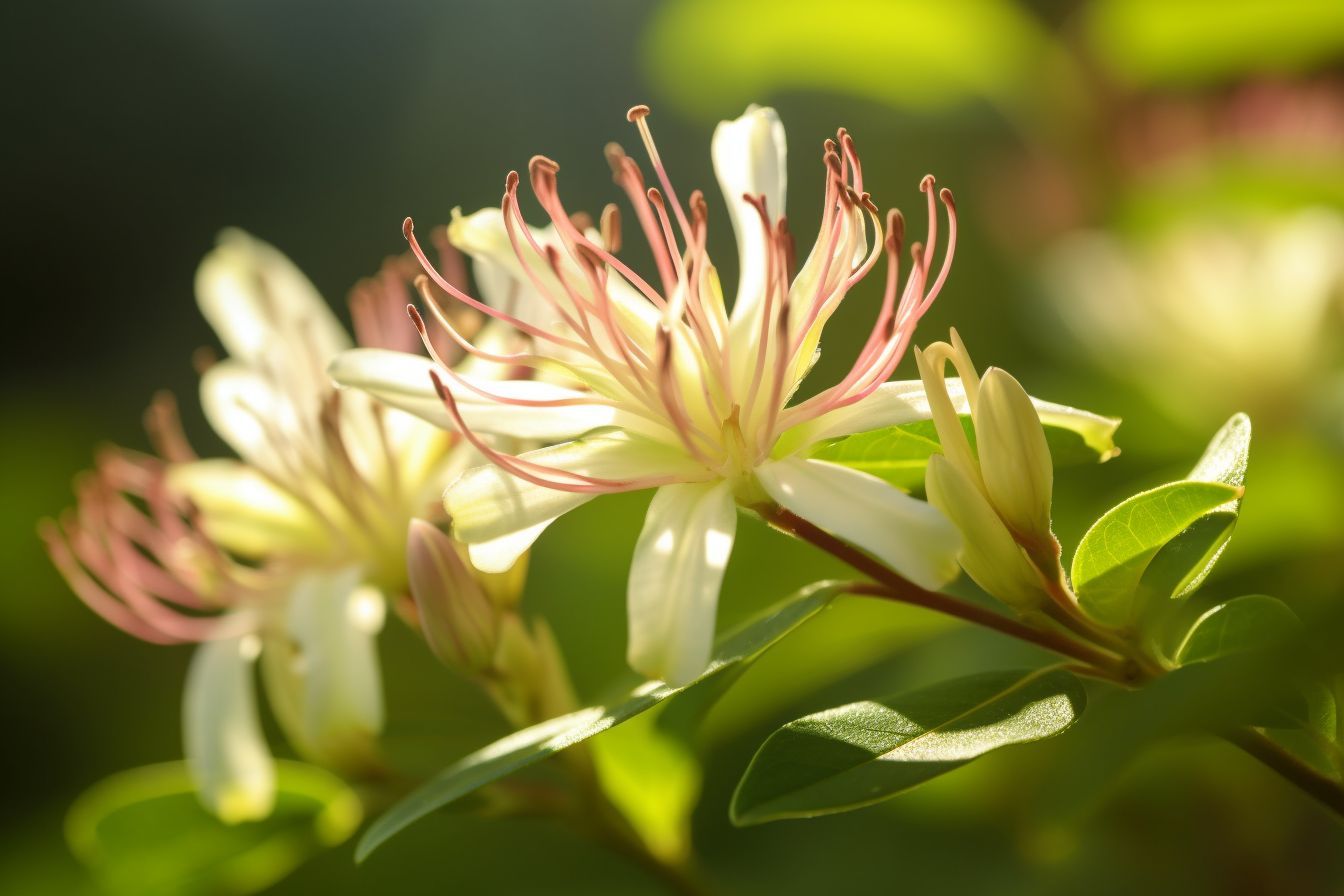 Honeysuckle Flowers 