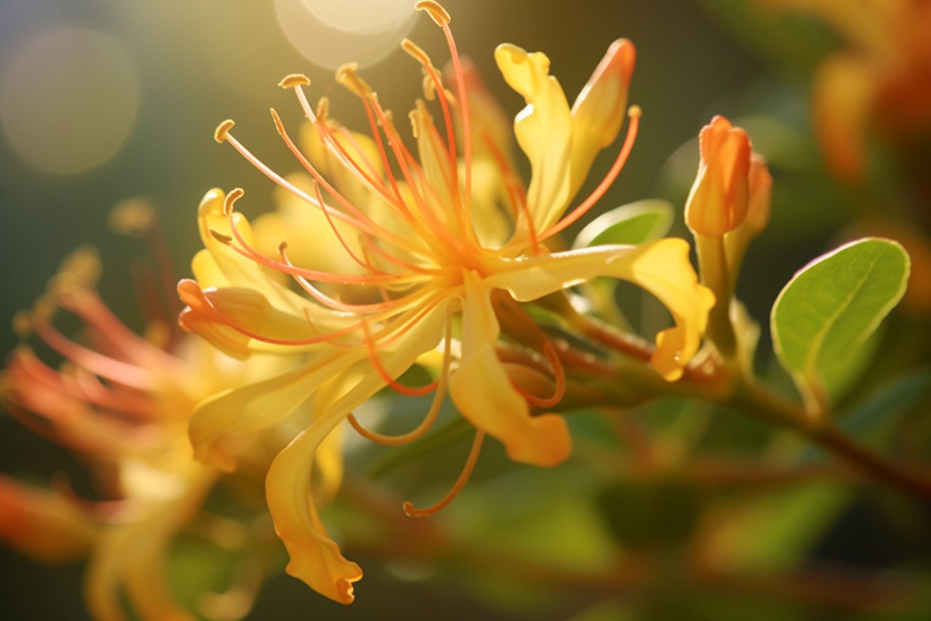 Honeysuckle Flowers 
