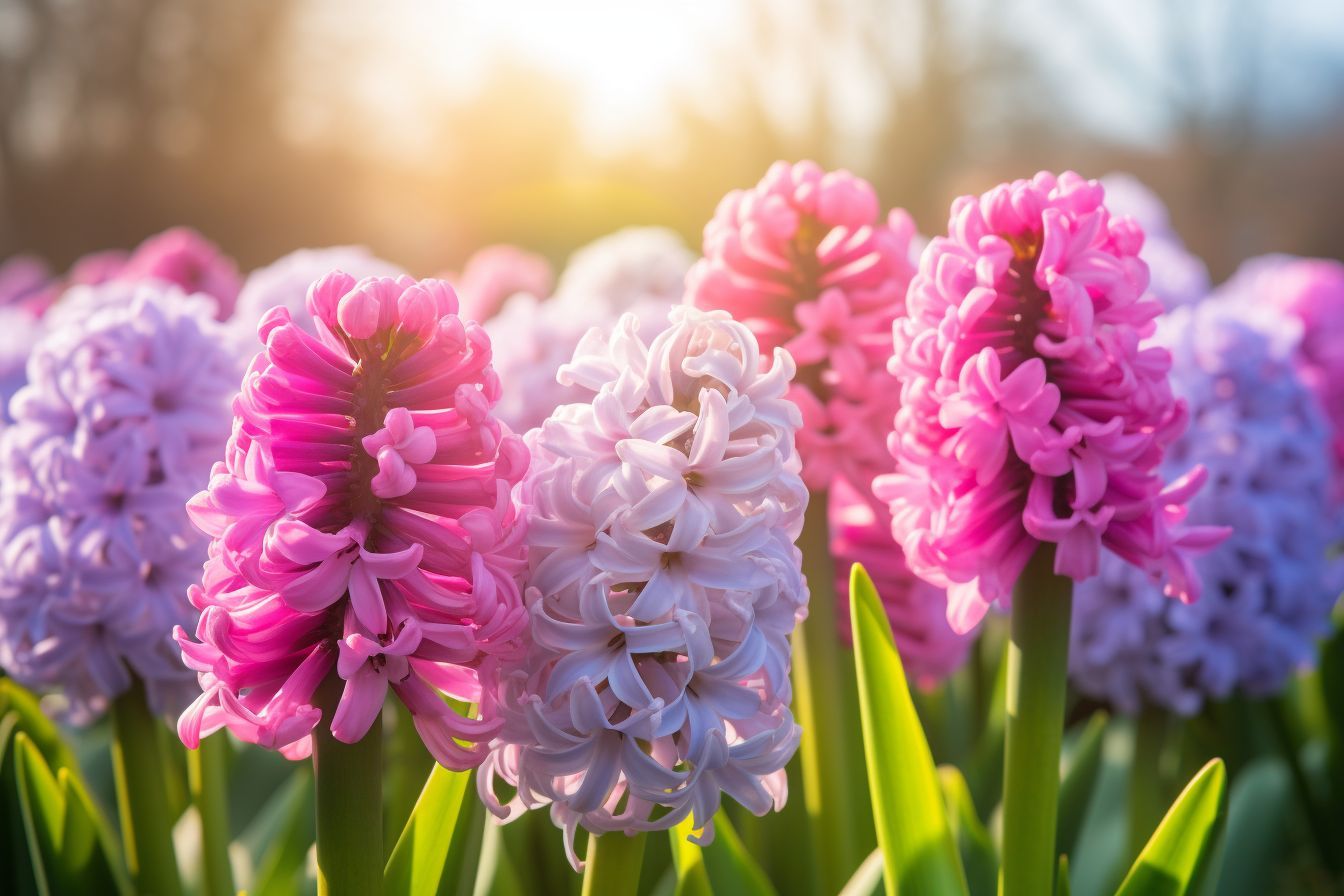 Hyacinths Flowers 