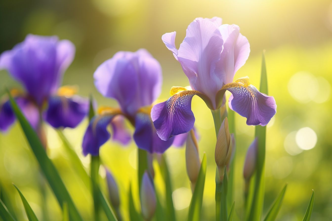 Iris Flowers 