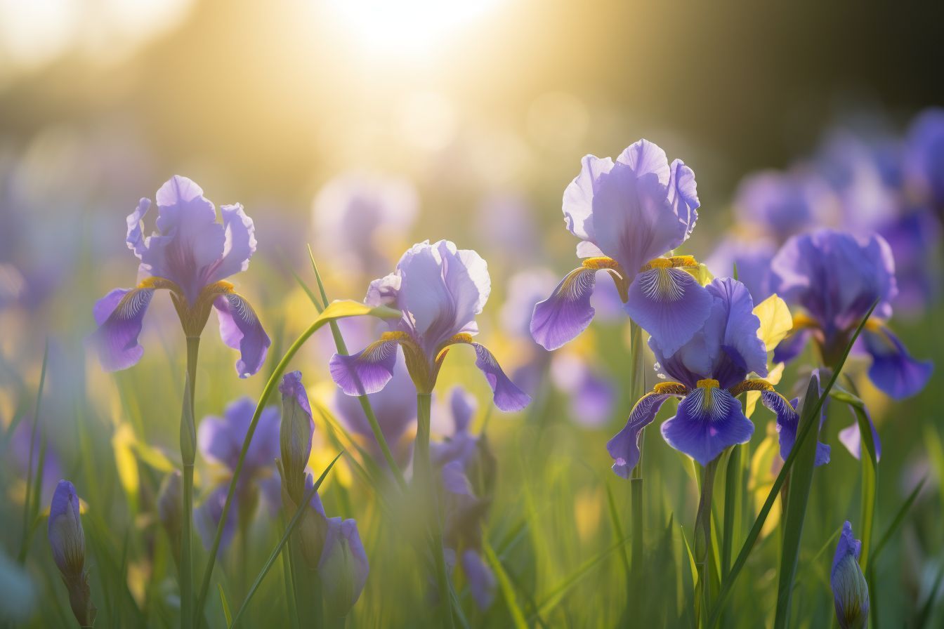Iris Flowers 