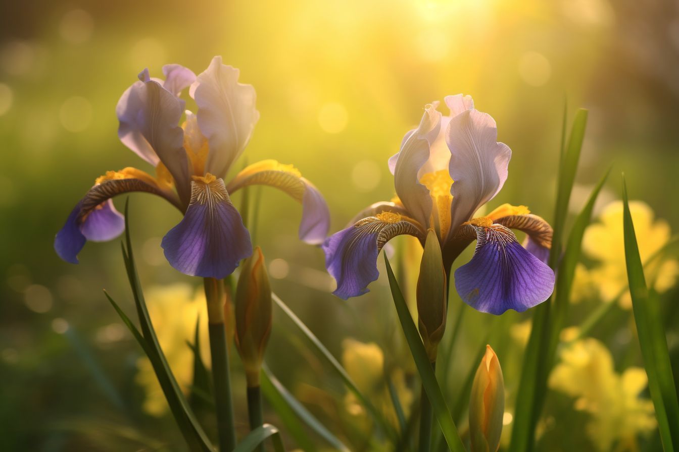 Iris Flowers 