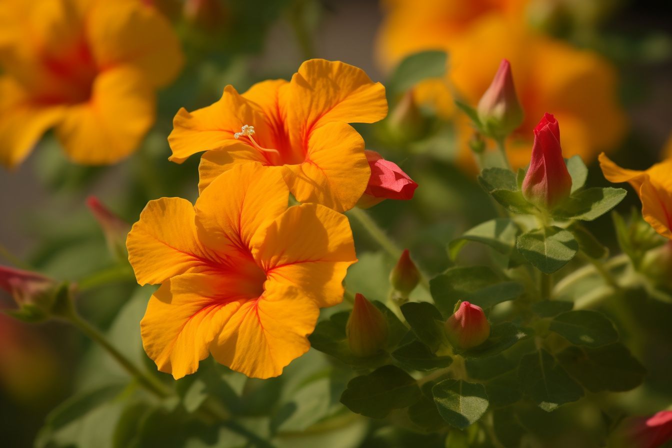 Mirabilis jalapa Flowers