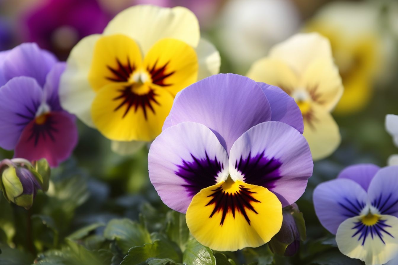 Pansy Flowers 