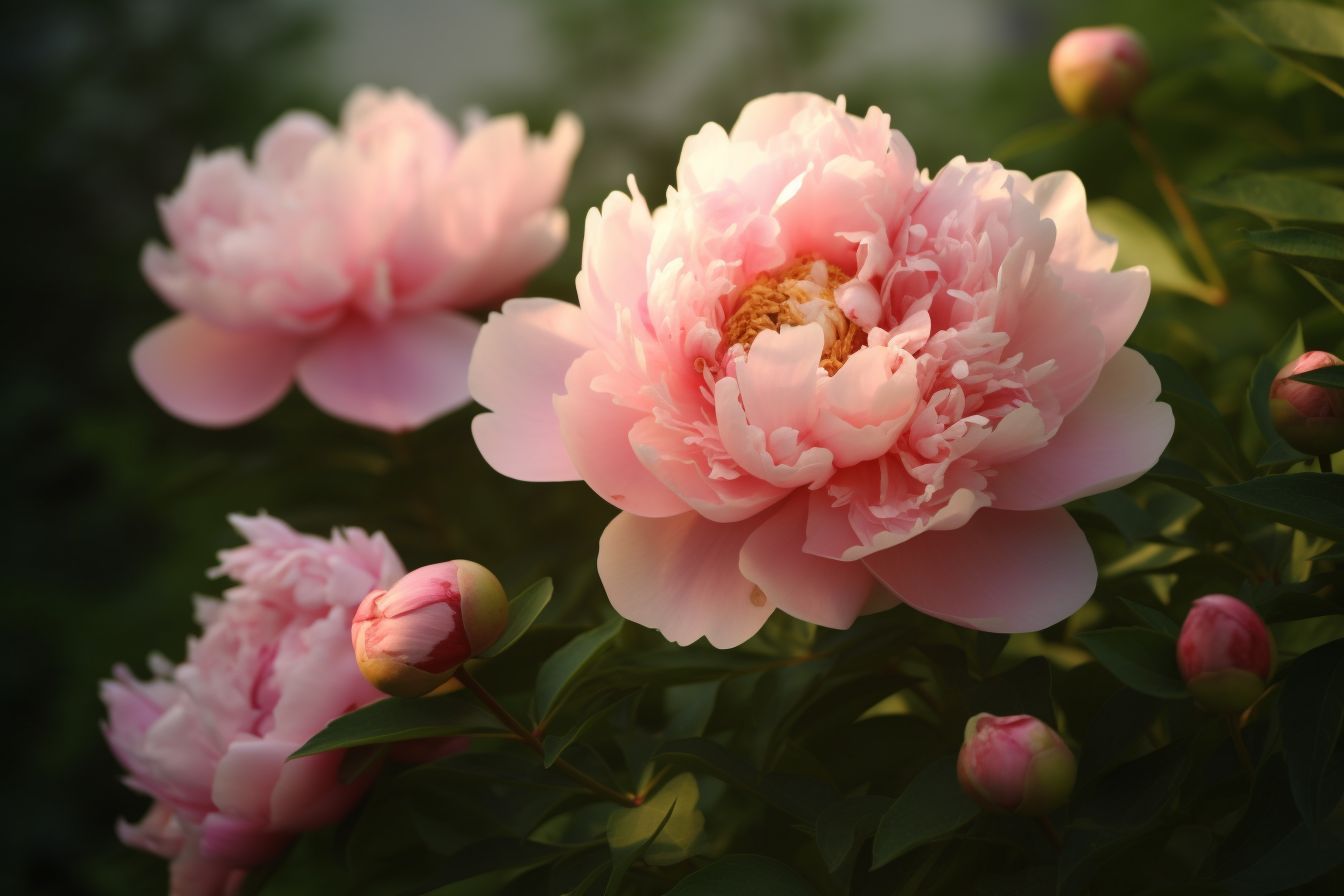 Peony Flowers 