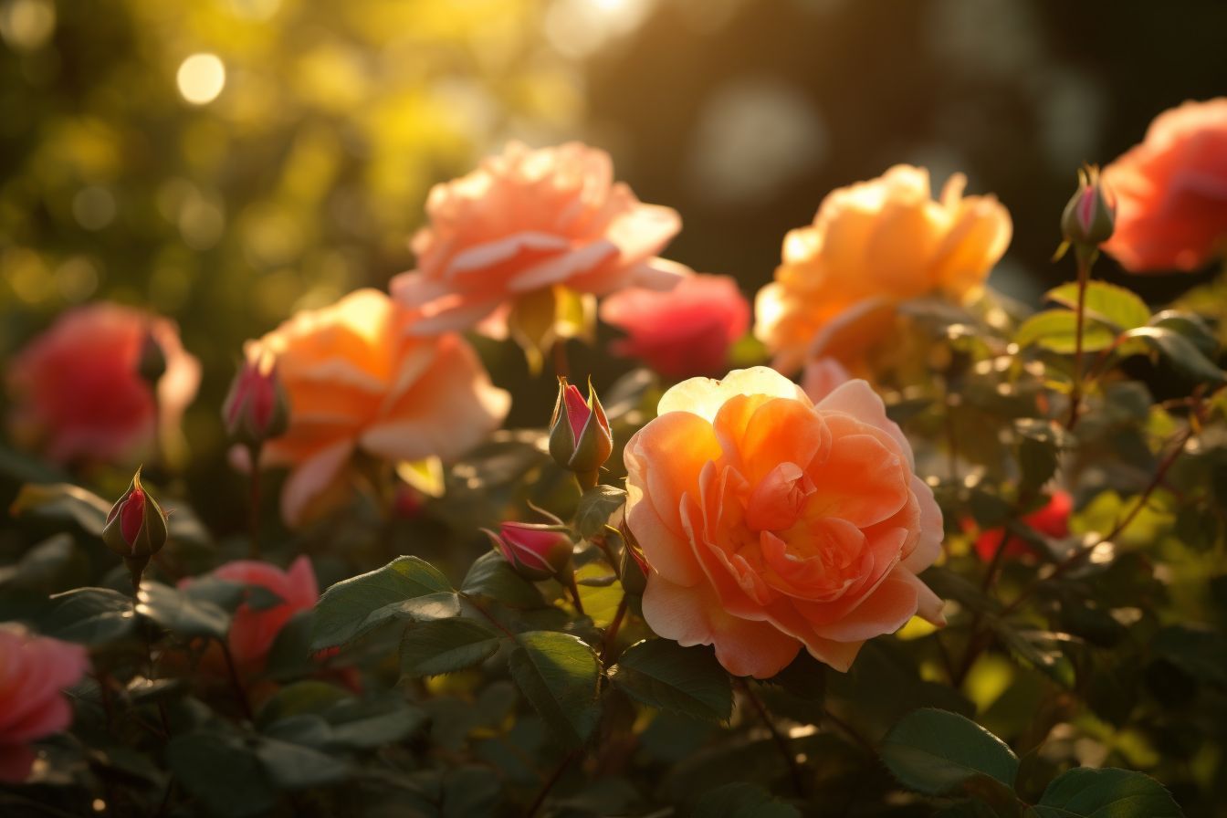 Roses Flowers 