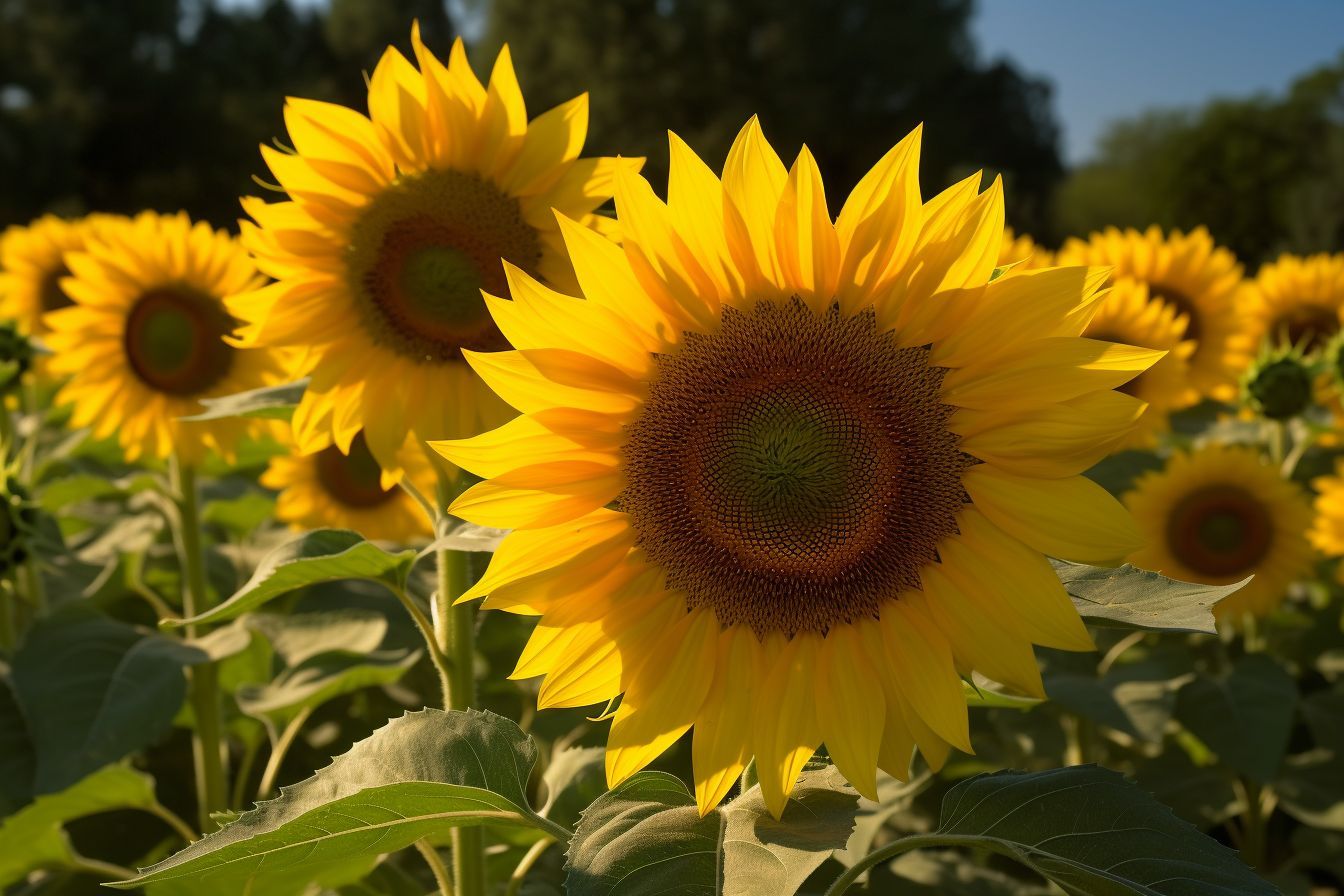 Sunflowers Flowers 