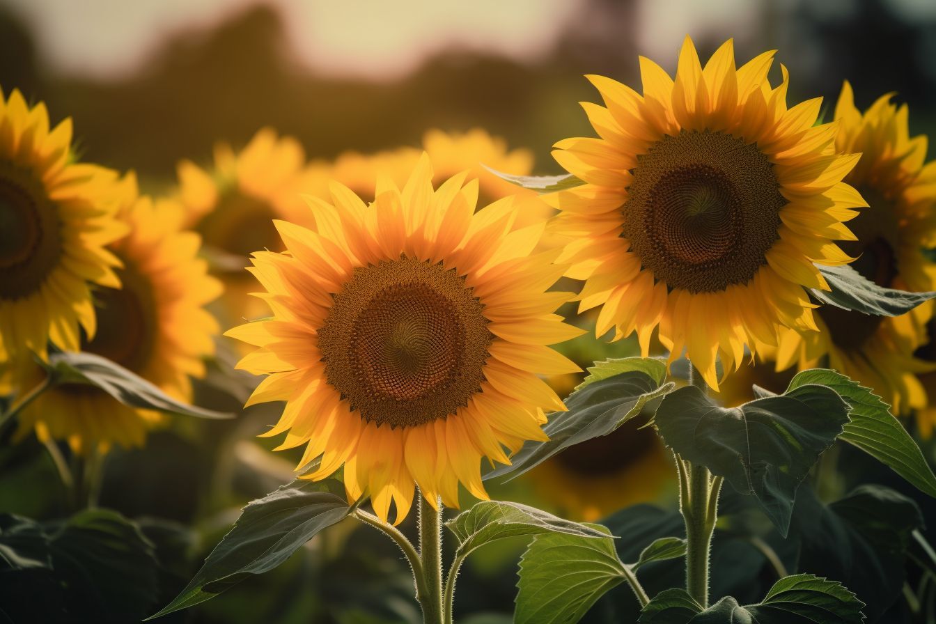 Sunflowers Flowers 