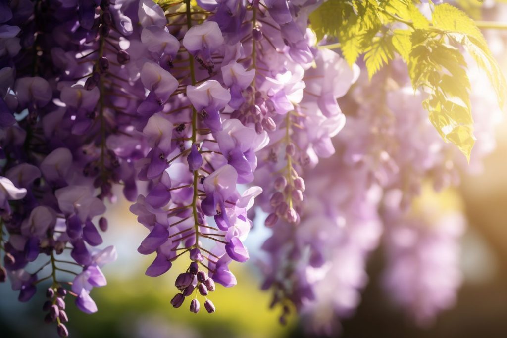 Wisteria Flower Meaning, Symbolism & Spiritual Significance Foliage