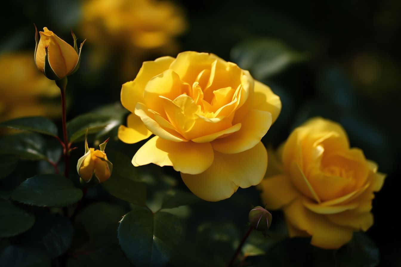 yellow rose Flowers 