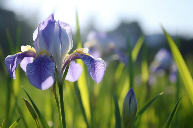 Iris Flower Meaning, Symbolism & Spiritual Significance Foliage