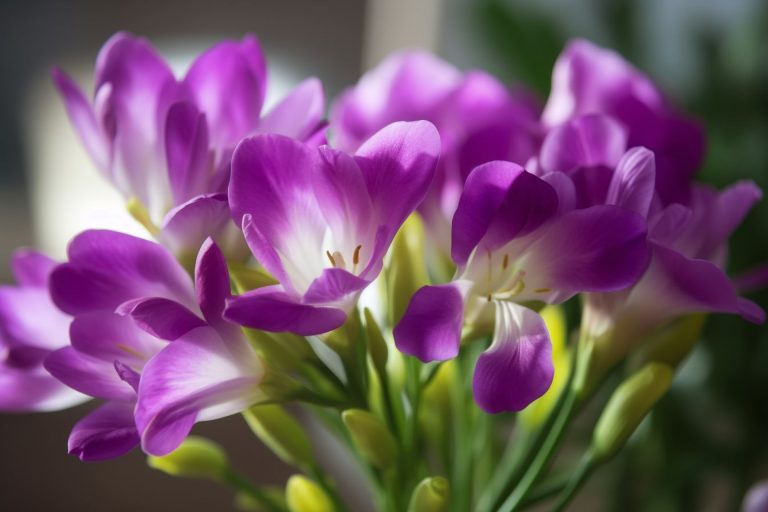 Purple Freesia Flower Meaning, Symbolism & Spiritual Significance
