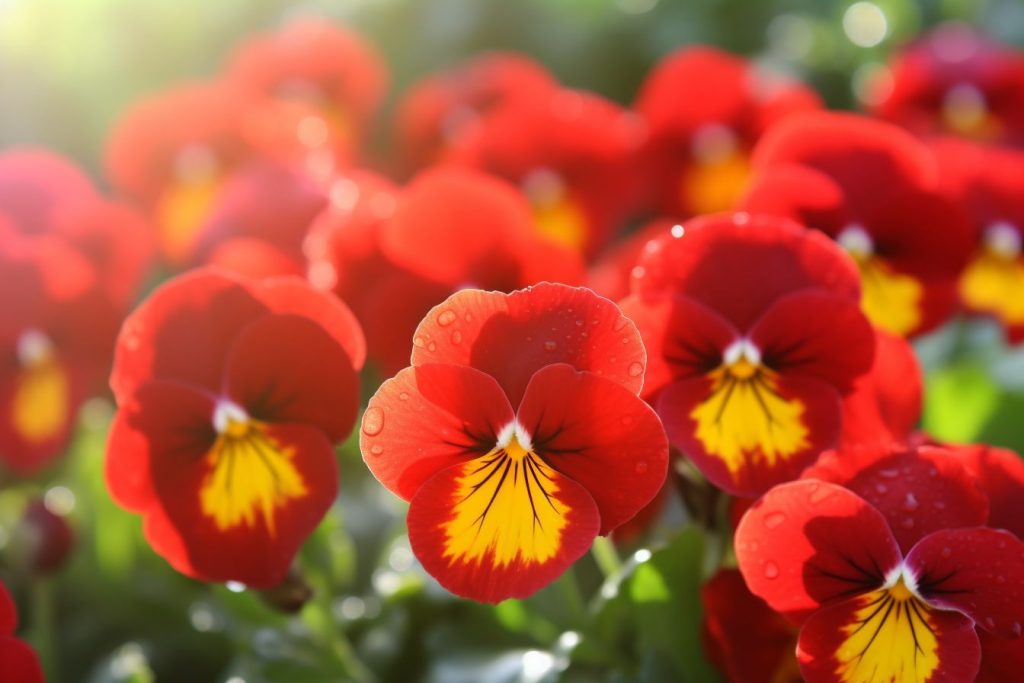 Red Pansy Flower Meaning, Symbolism & Spiritual Significance Foliage
