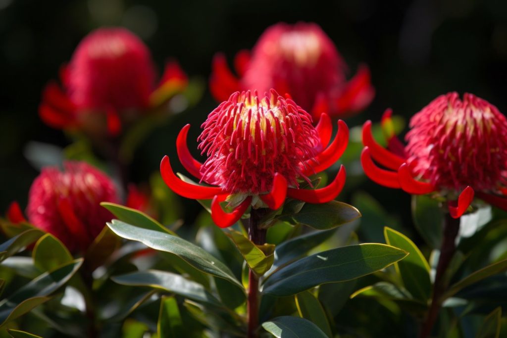 Waratah Flower Meaning, Symbolism & Spiritual Significance Foliage