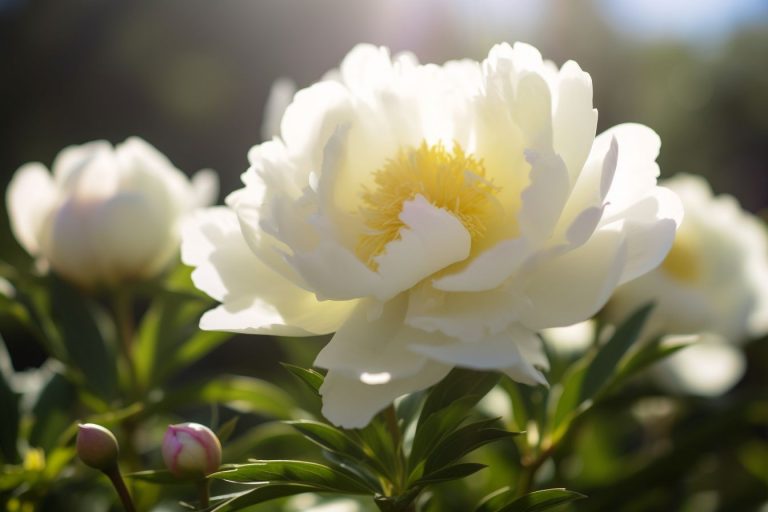 White Peony Flower Meaning, Symbolism & Spiritual Significance