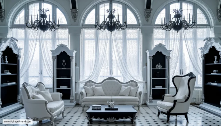 10 Striking White Gothic Living Room Ideas for an Elegant Ambiance ...