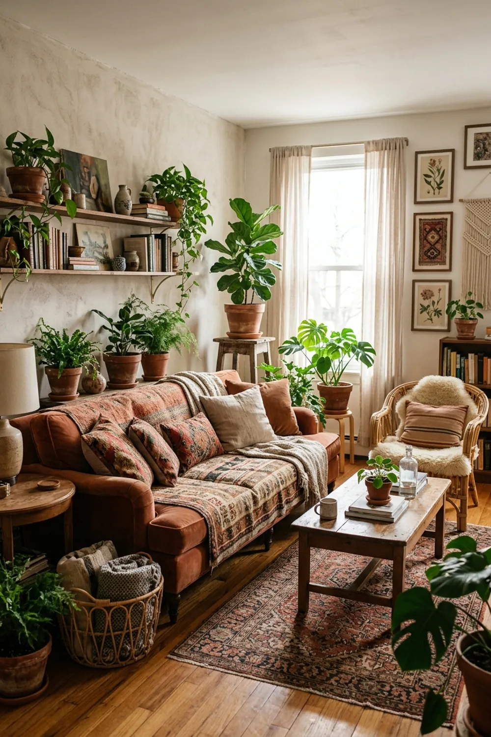 Bohemian Terracotta and Plant Oasis