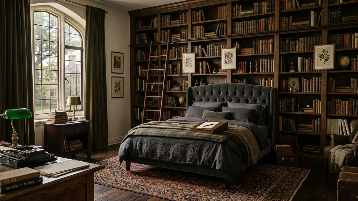 20 Dark Academia Bedroom Ideas