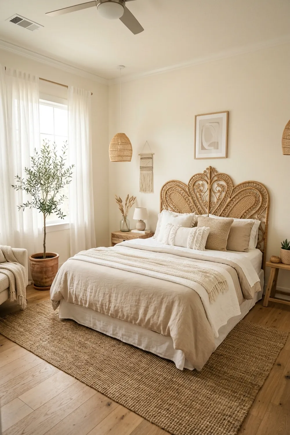 Earthy Neutrals and Rattan