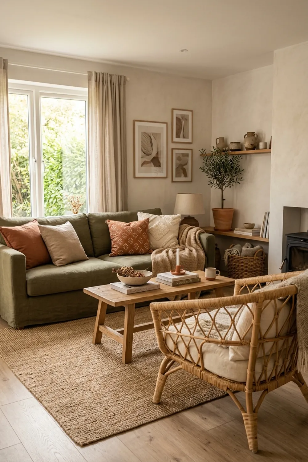 Earthy Tones and Natural Textures
