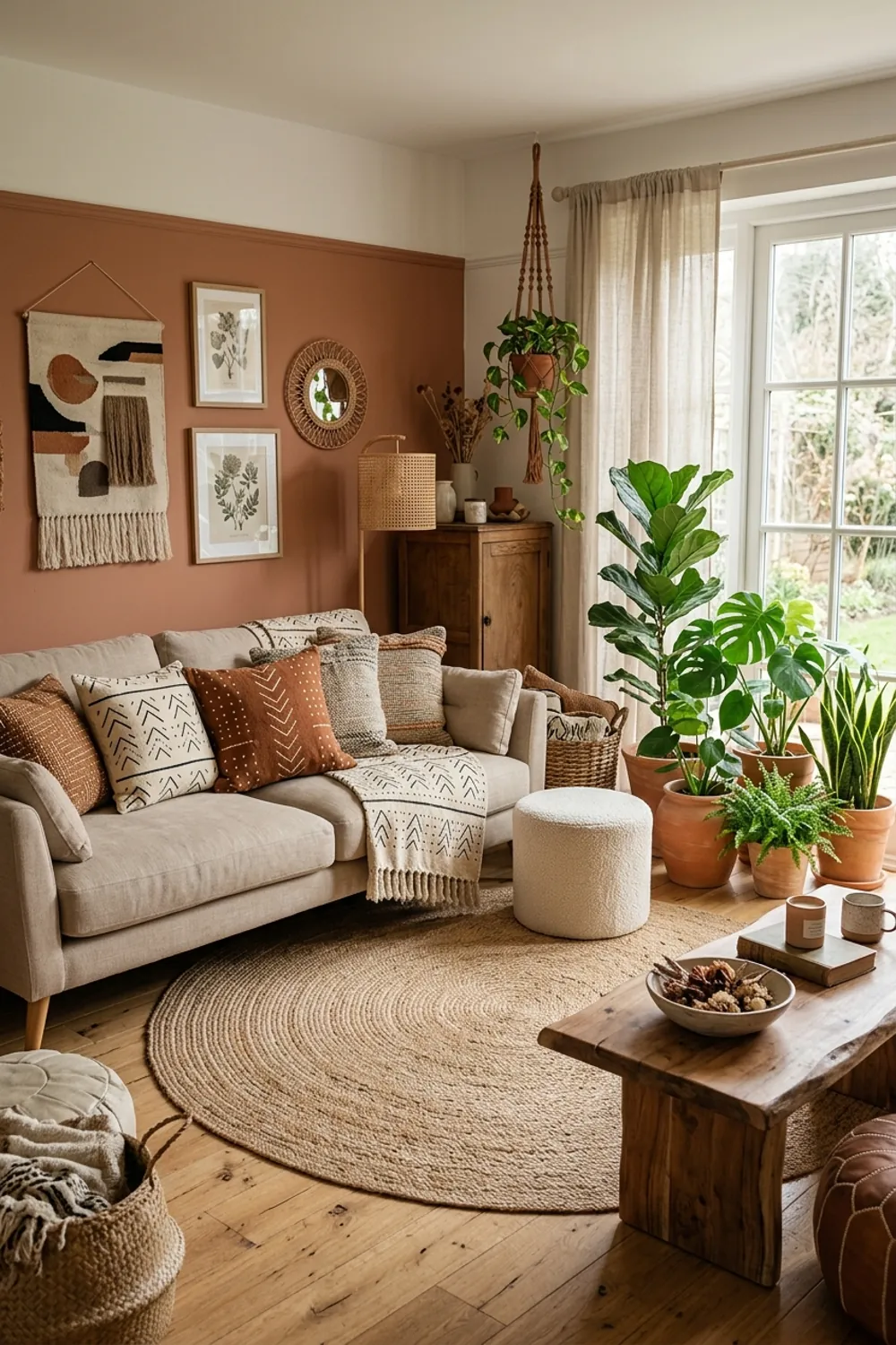 Earthy Tones and Natural Textures