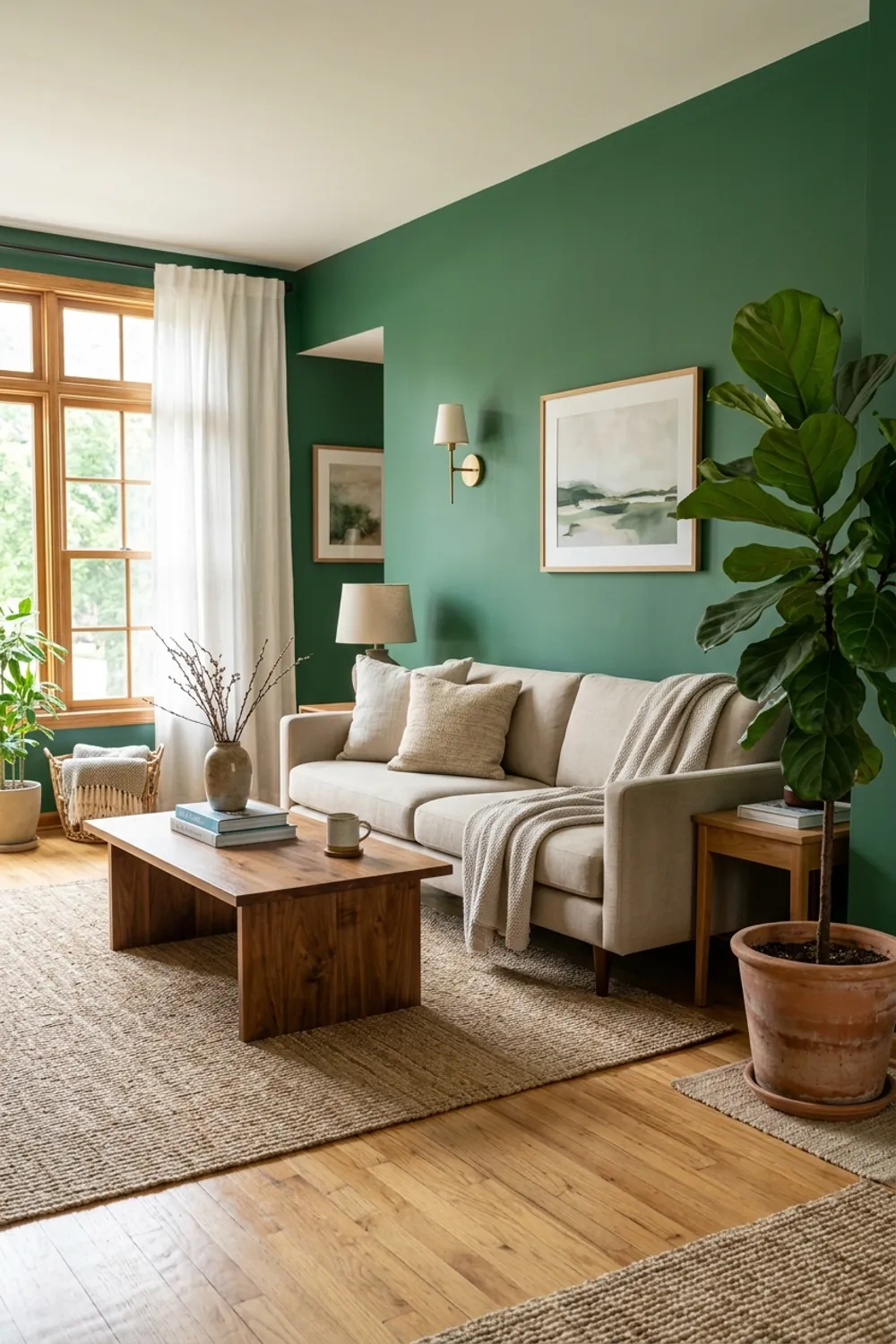 Earthy Tones and Natural Wood