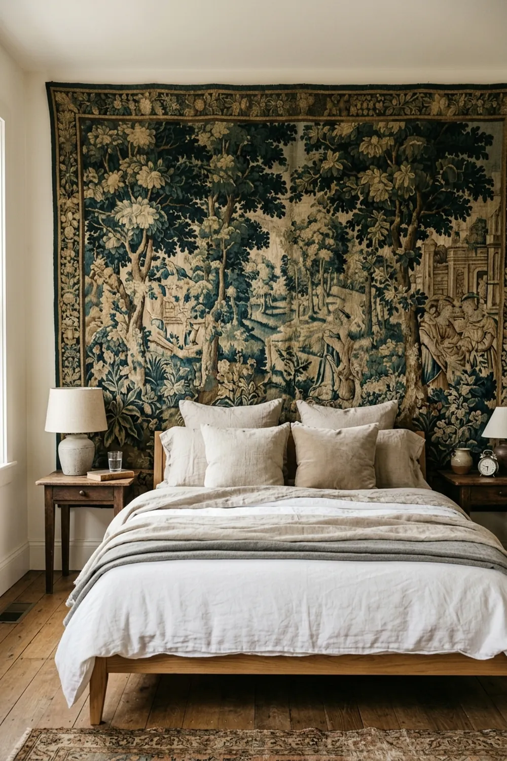 Faded Tapestry Wall Hanging