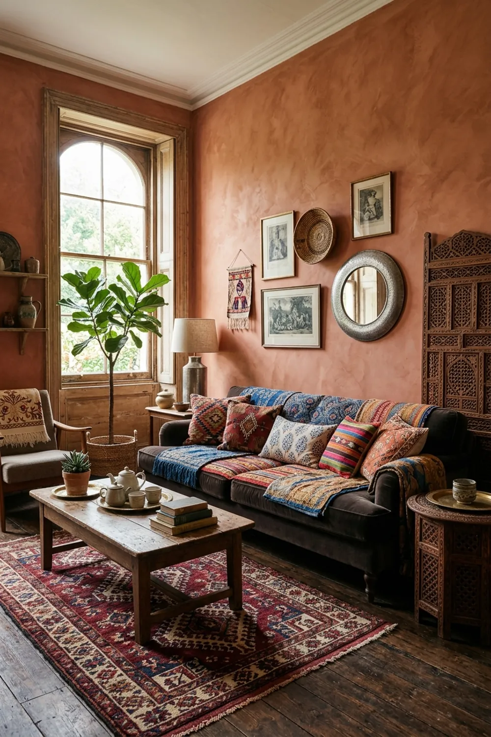 Global Eclectic with Terracotta Layers