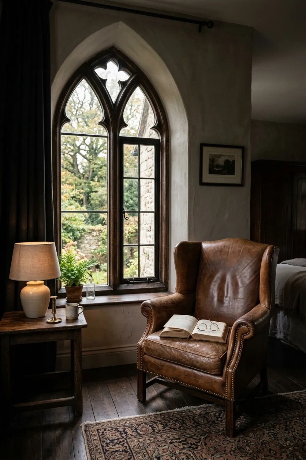 Gothic Arch Reading Nook