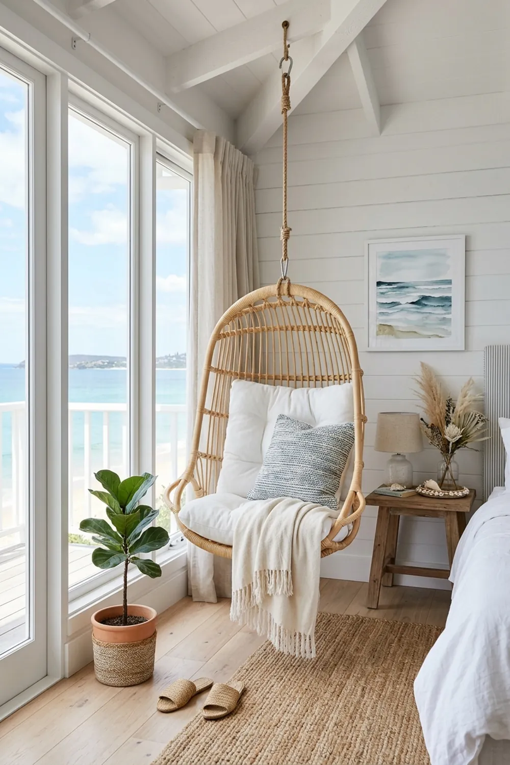 Hanging Rattan Swing Chair
