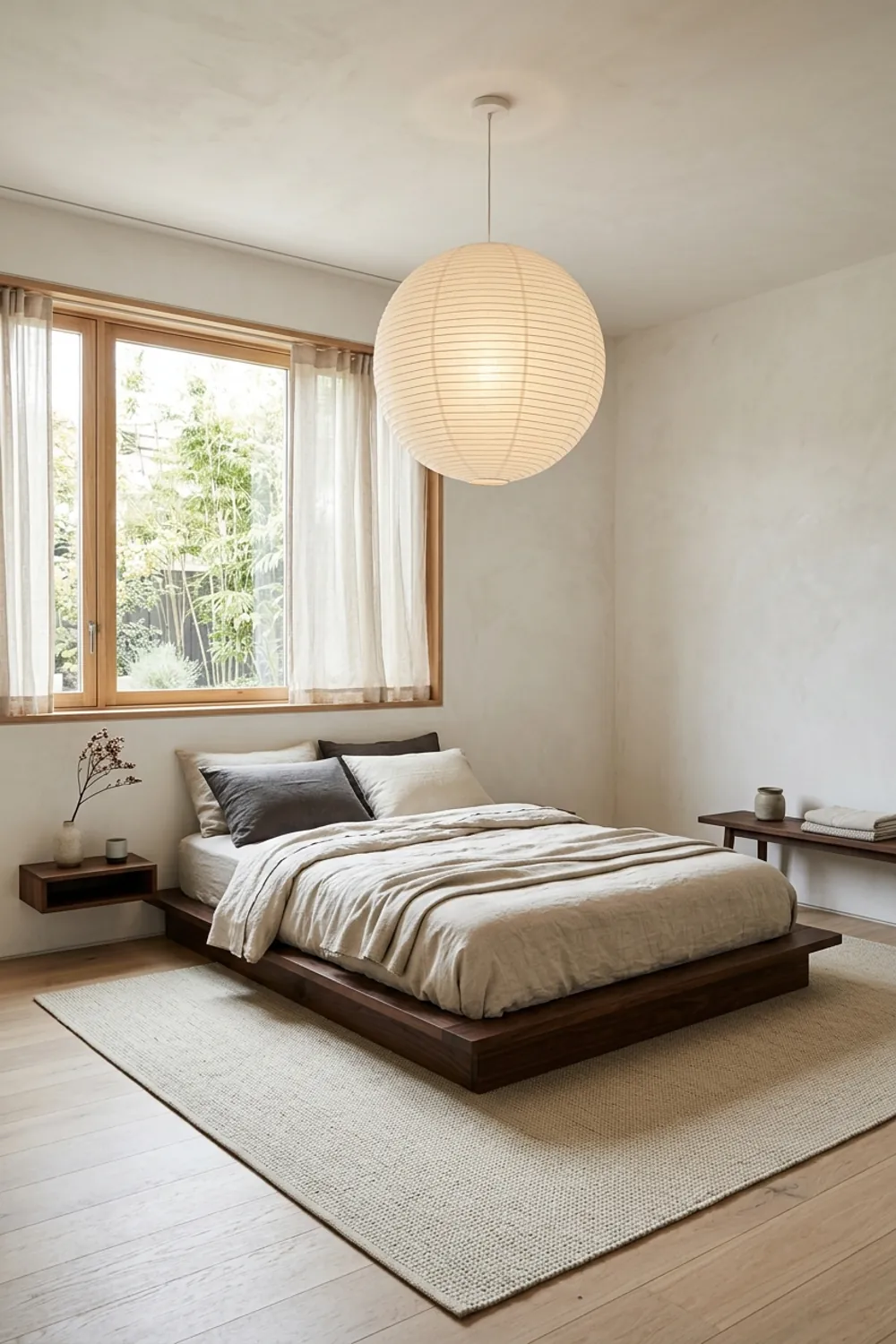Japandi Style Bedroom Fusion