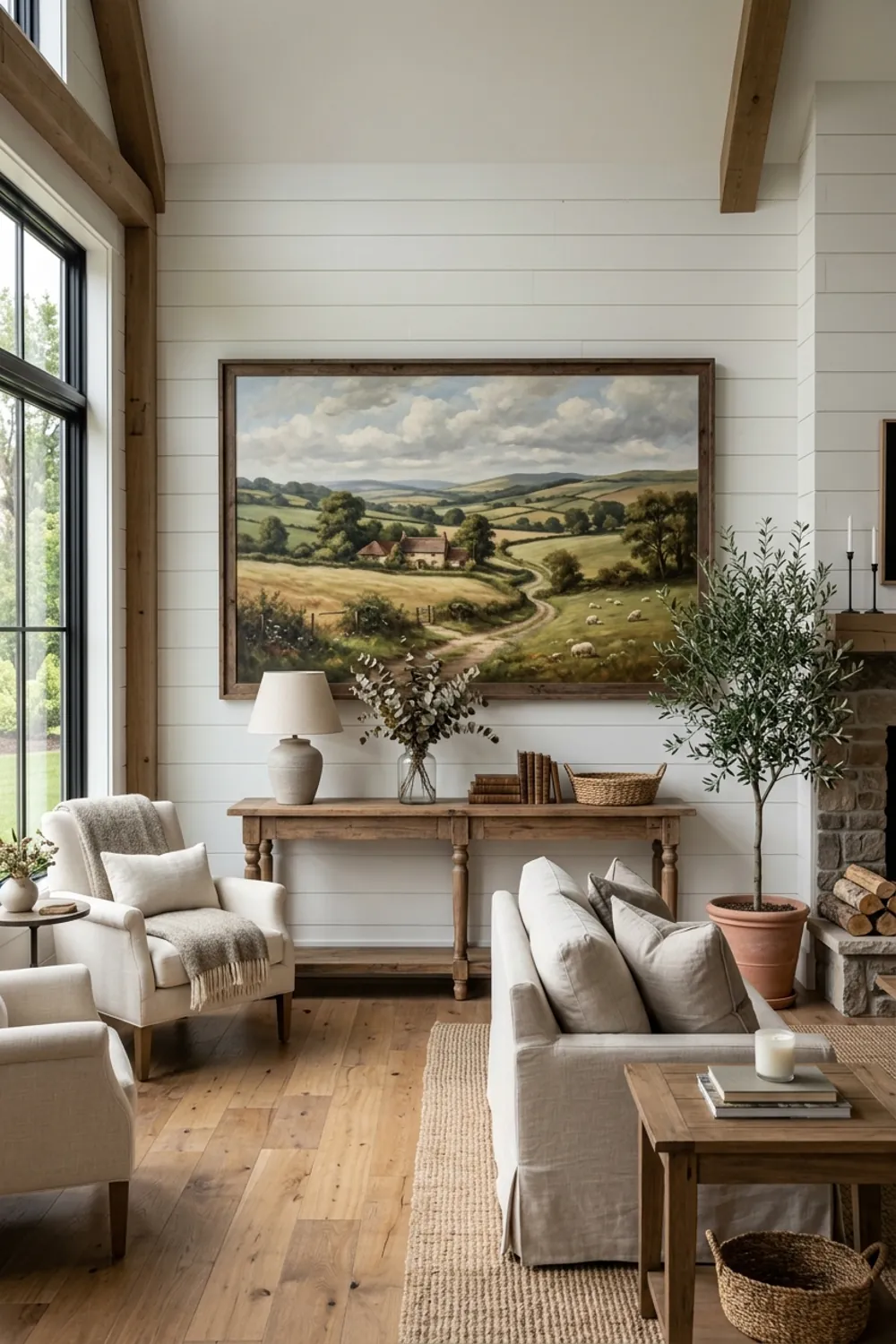 Large Scale Farmhouse Artwork