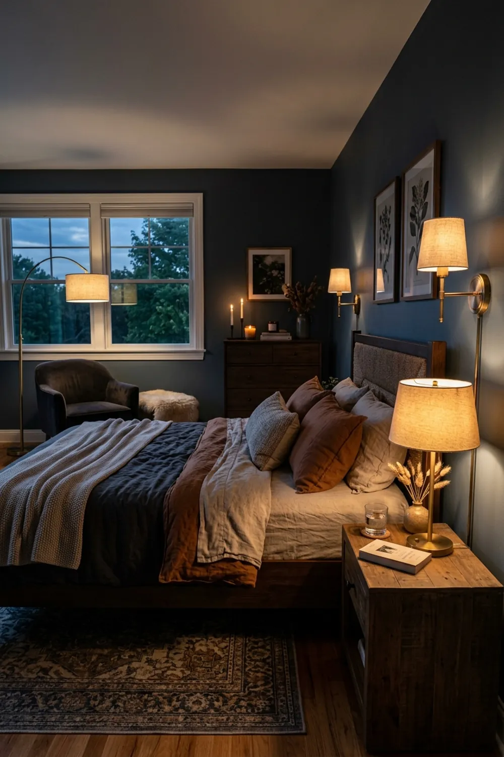 Layered Lighting with Warm Dim Glow