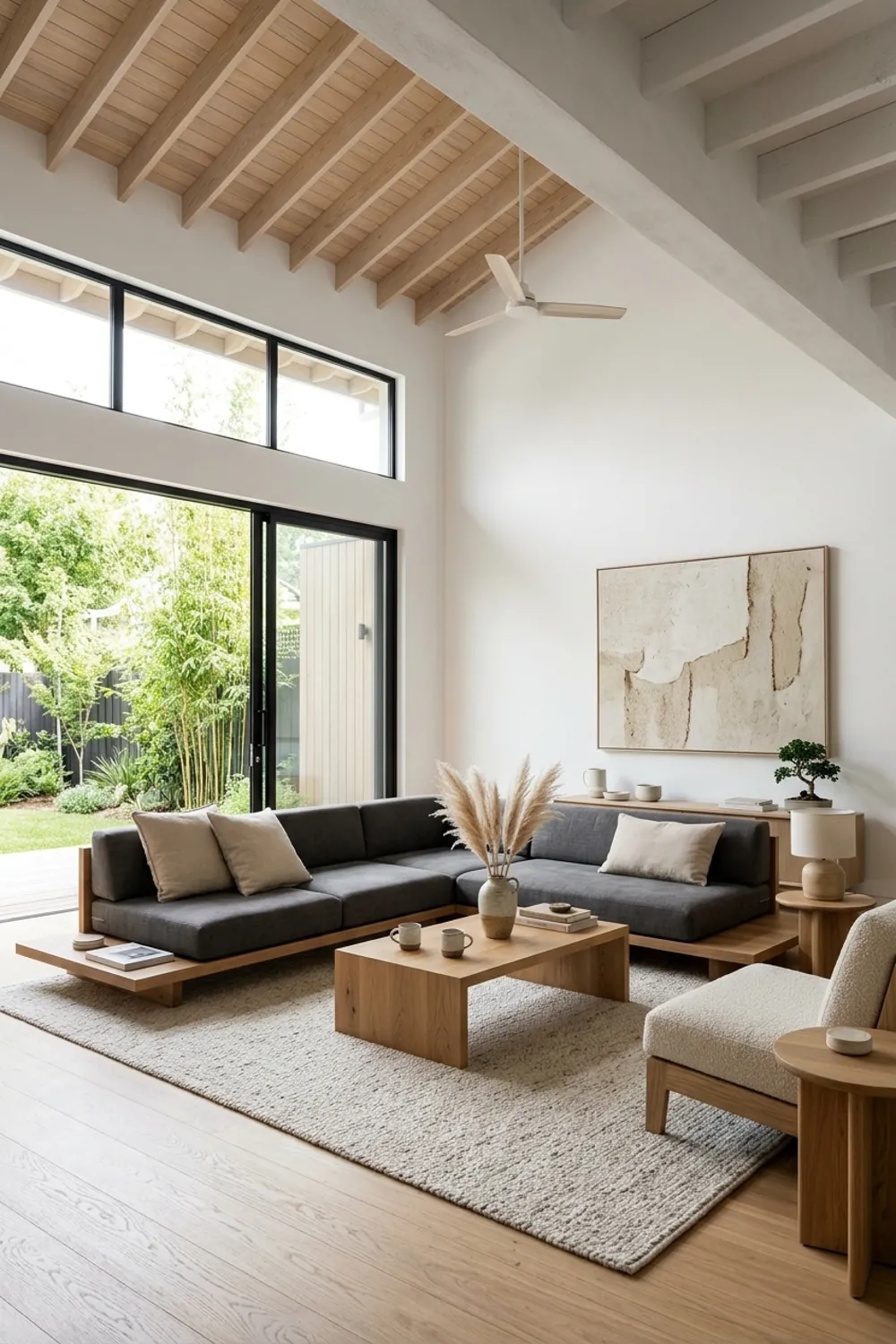 Low Profile Furniture & Open Space