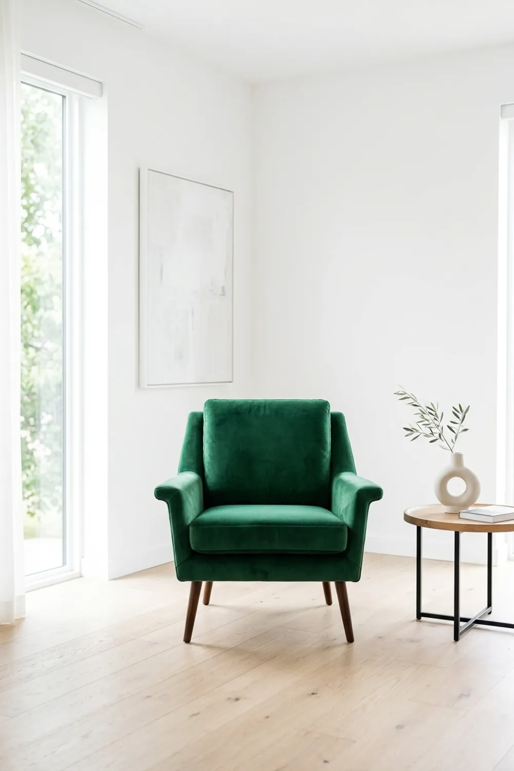 Minimalist Pop of Color