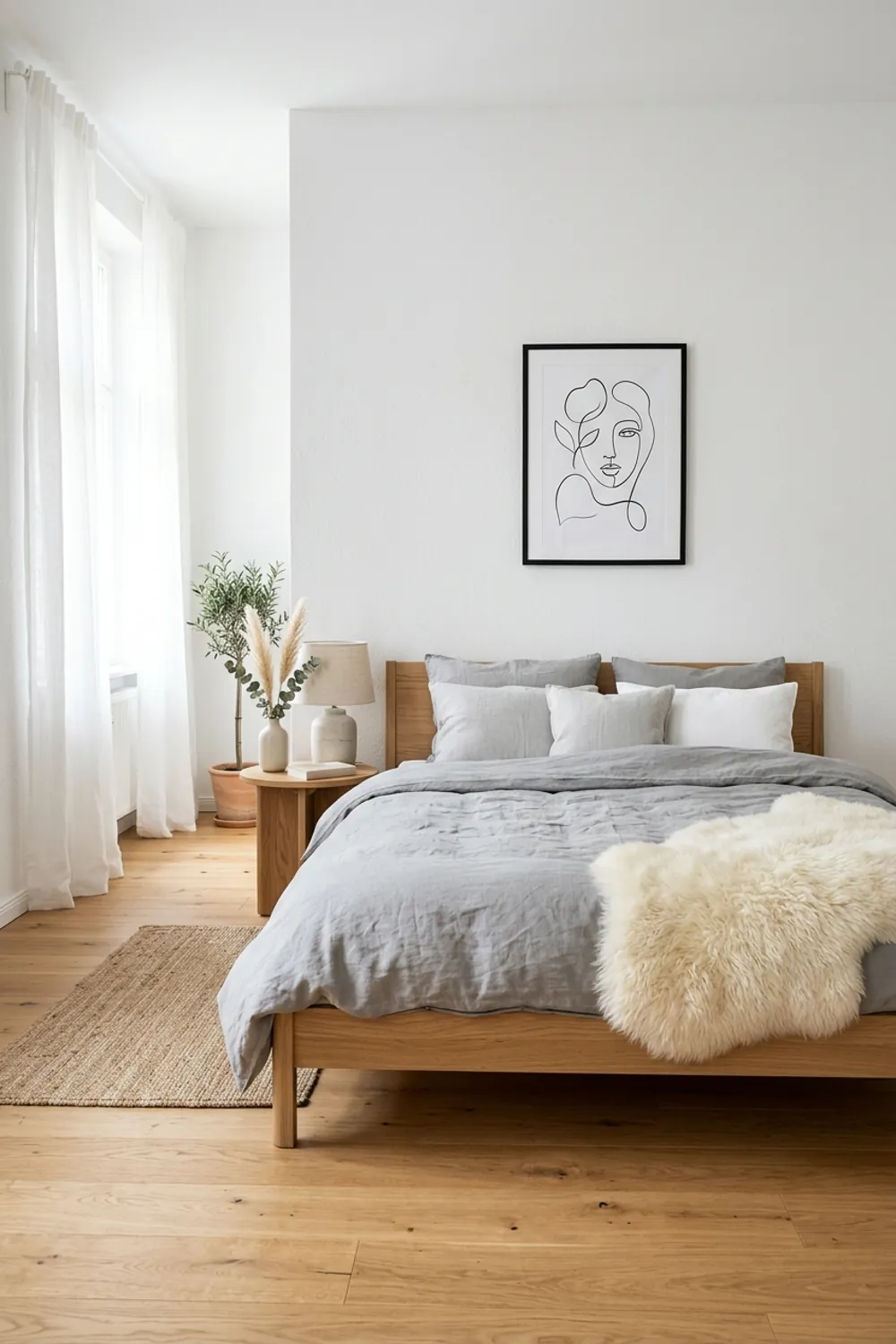 Minimalist Scandinavian Boho Fusion