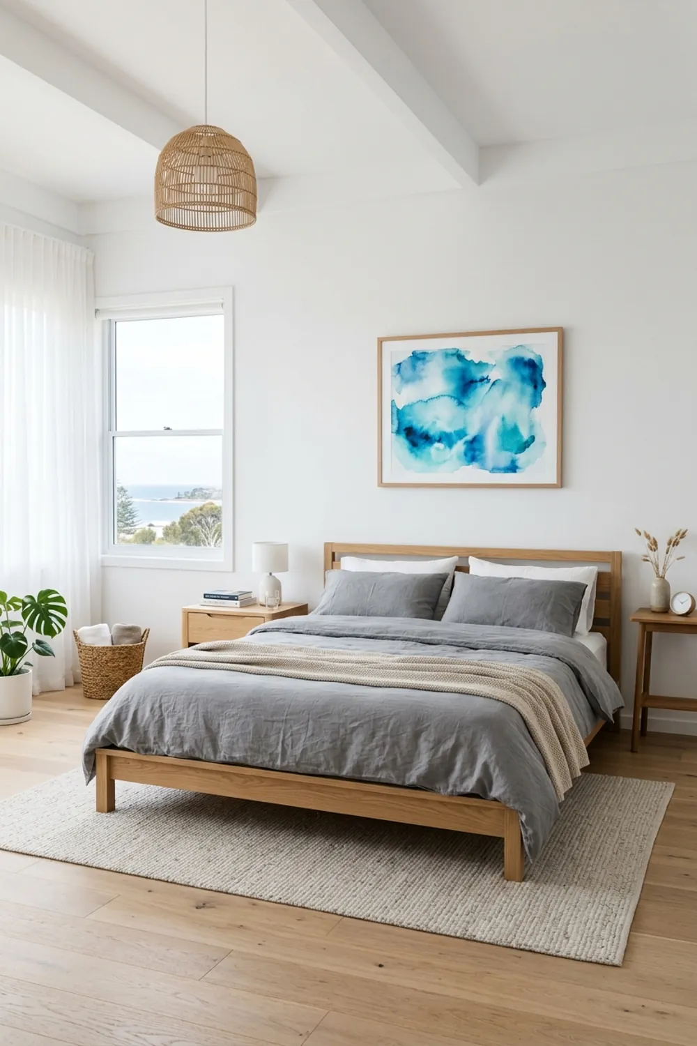 Minimalist Scandinavian Coastal Fusion
