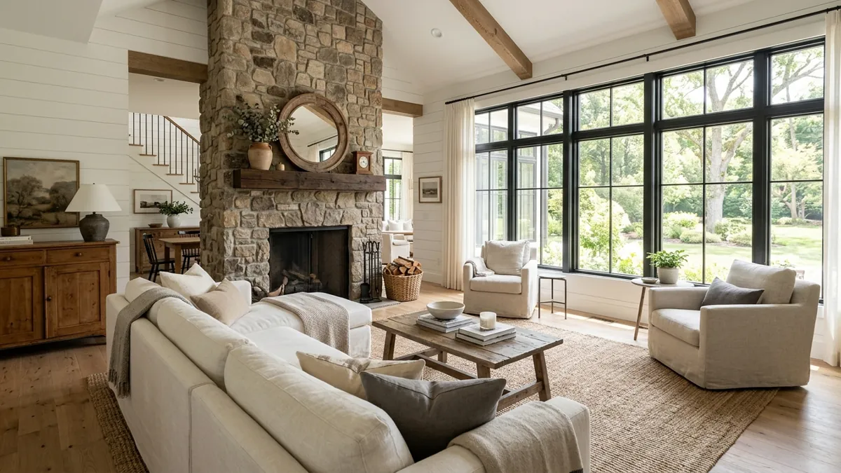 Modern Farmhouse Living Room Ideas