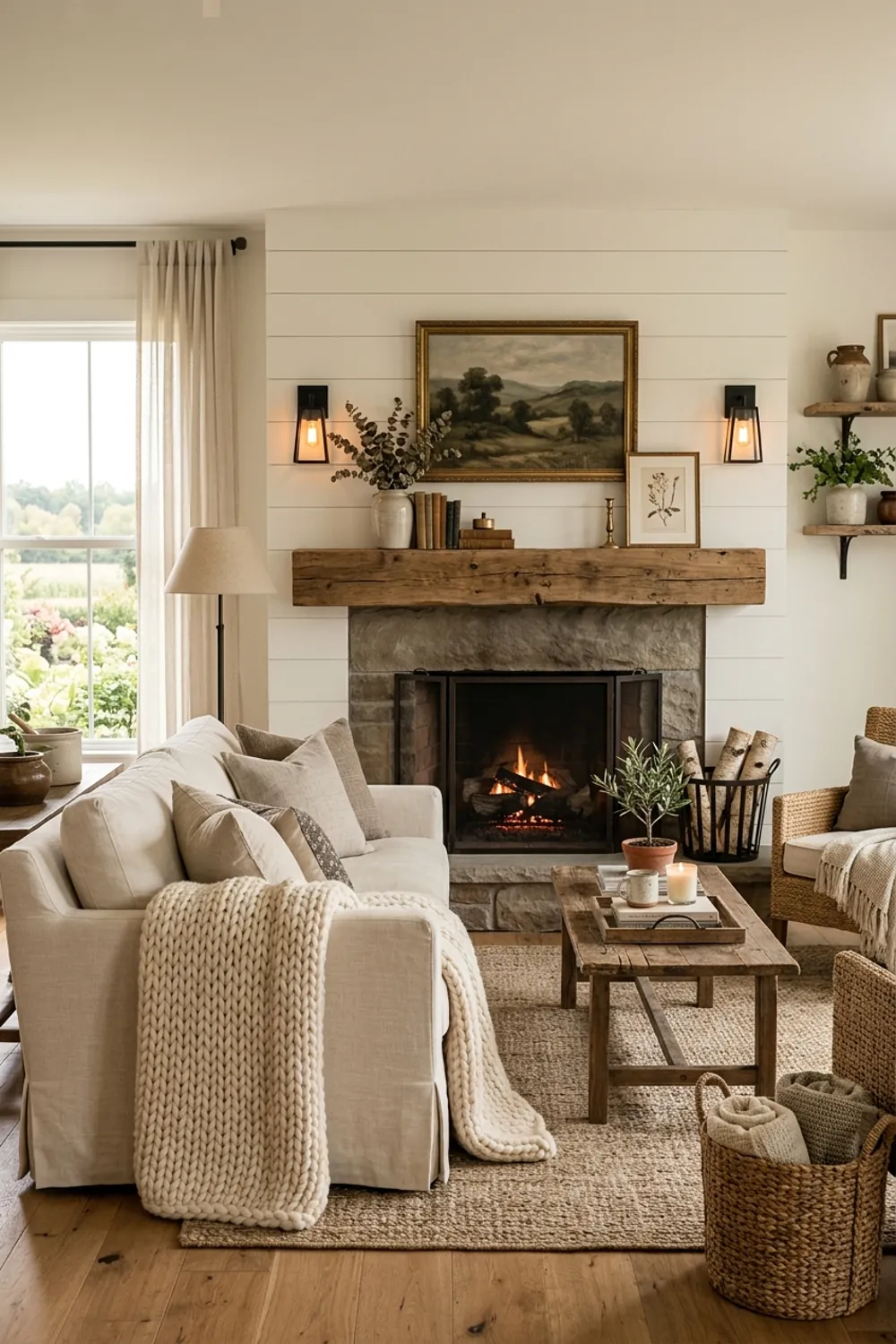 Modern Farmhouse with Reclaimed Wood