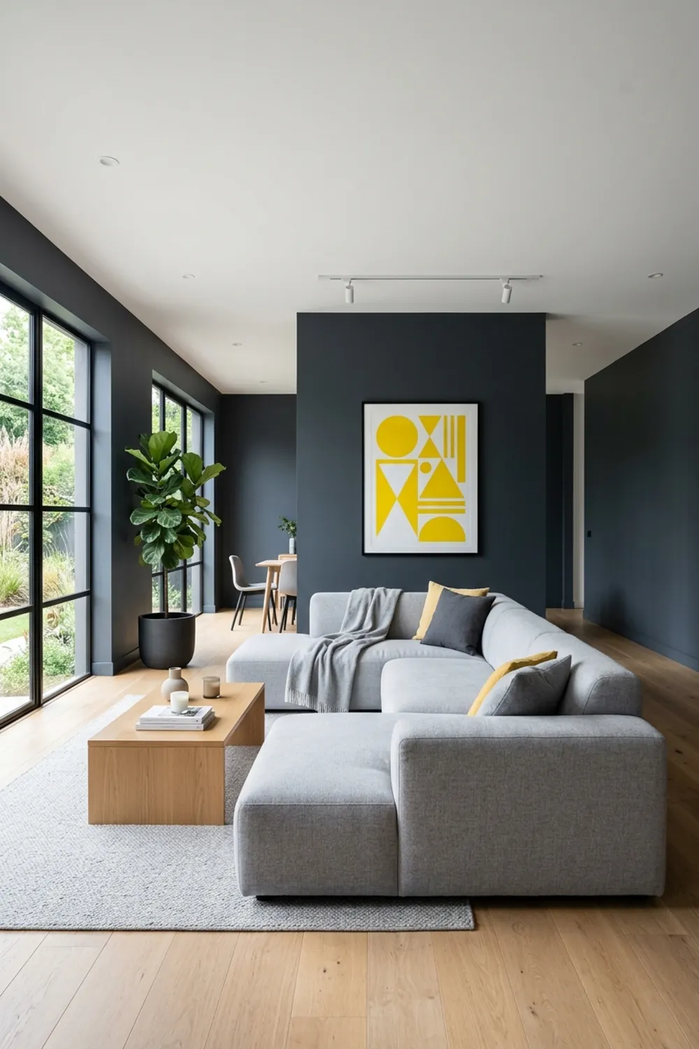 Modern Slate Gray and Clean Lines