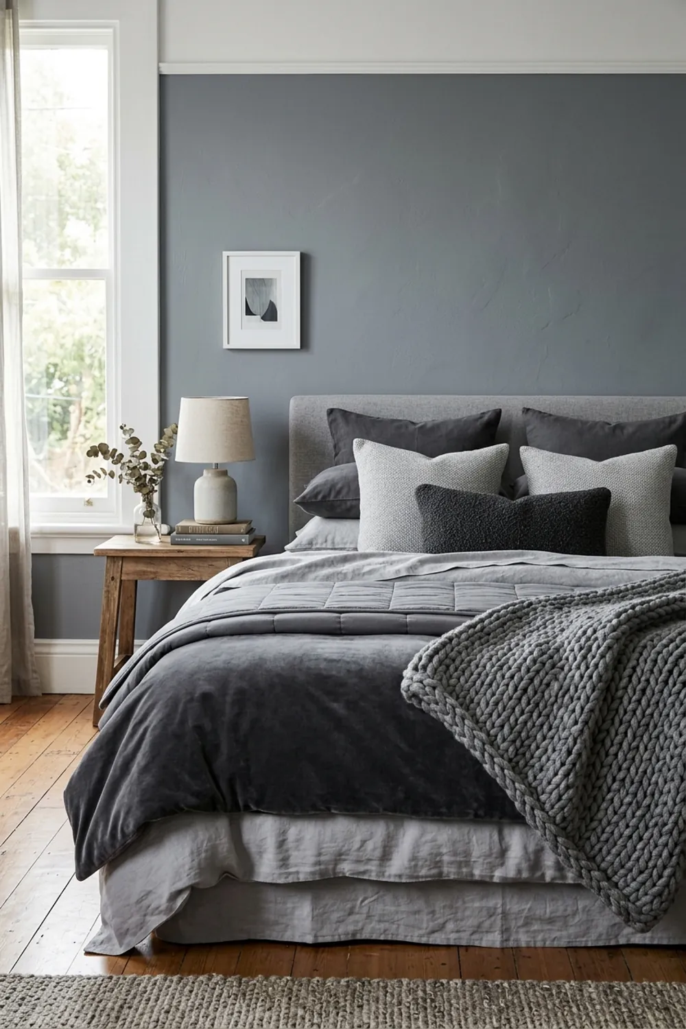 Monochromatic Slate Gray Layers